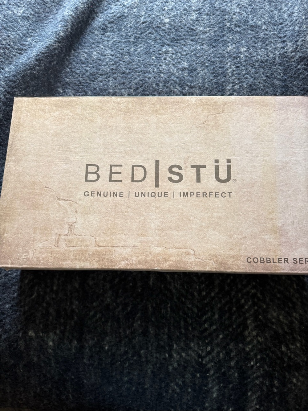 NIB BED|STU Manchester Black Hand Wash Shoe Box Label boot sz 7.5 orig. $395 - Picture 5 of 5